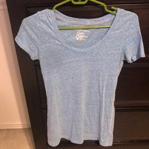 Plain and Simple AE Blue Tee